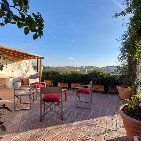 Beautiful Loft In Ponte Milvio With Terrace Apartment
