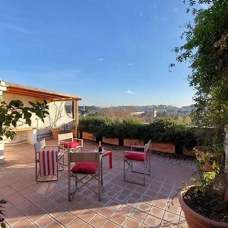 Beautiful Loft In Ponte Milvio With Terrace Apartment *