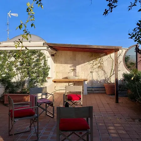 Beautiful Loft In Ponte Milvio With Terrace Apartment