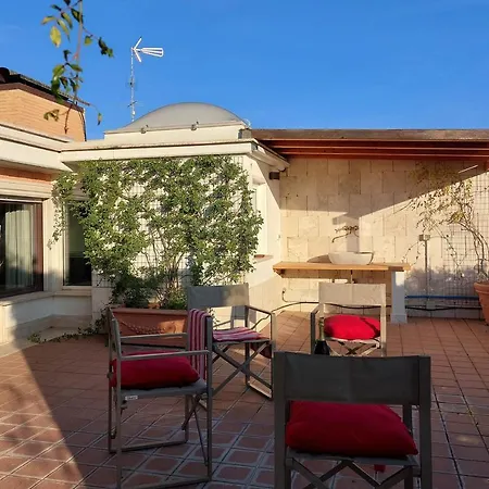 Beautiful Loft In Ponte Milvio With Terrace Apartment Rome