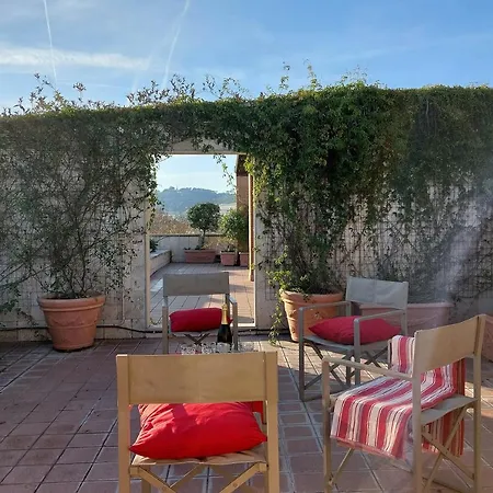 Beautiful Loft In Ponte Milvio With Terrace Rome