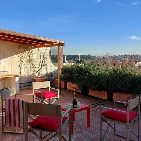 Apartment Beautiful Loft In Ponte Milvio With Terrace *