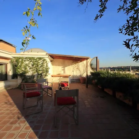 Apartment Beautiful Loft In Ponte Milvio With Terrace *