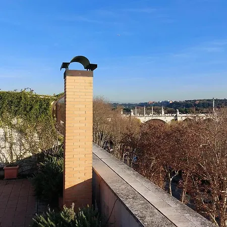 Apartment Beautiful Loft In Ponte Milvio With Terrace *