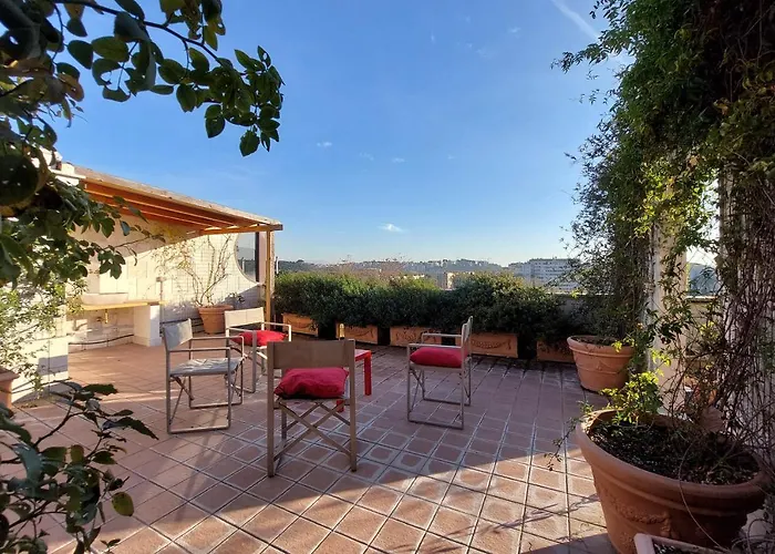 Beautiful Loft In Ponte Milvio With Terrace Apartment