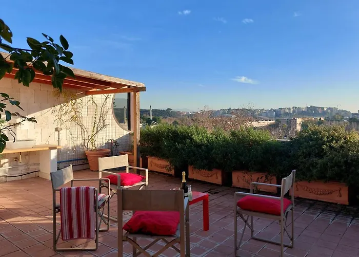 Beautiful Loft In Ponte Milvio With Terrace