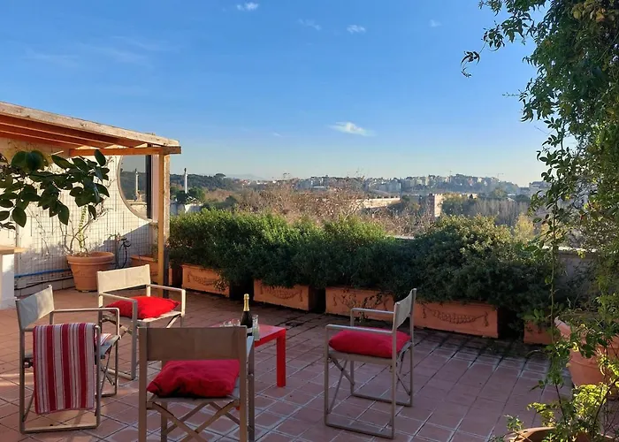 Beautiful Loft In Ponte Milvio With Terrace Apartment *