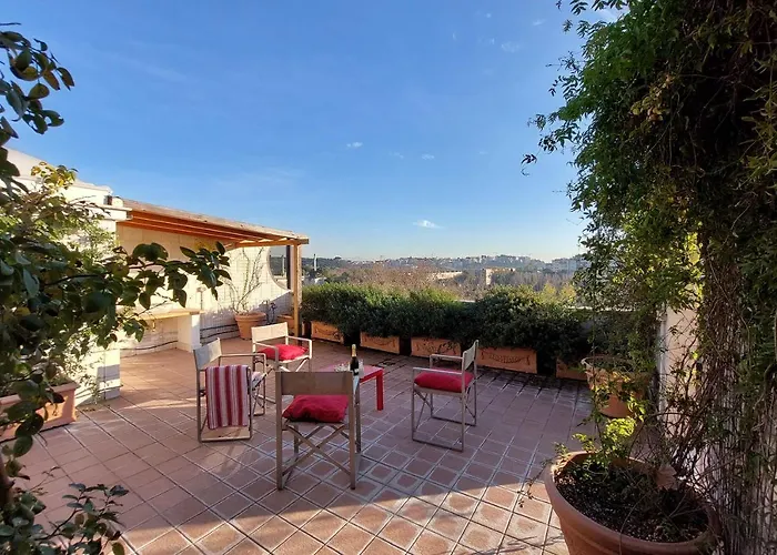 Beautiful Loft In Ponte Milvio With Terrace Apartment *