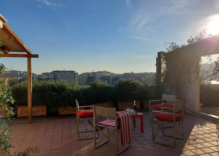 Beautiful Loft In Ponte Milvio With Terrace Apartment