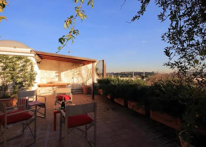 Apartment Beautiful Loft In Ponte Milvio With Terrace Rome