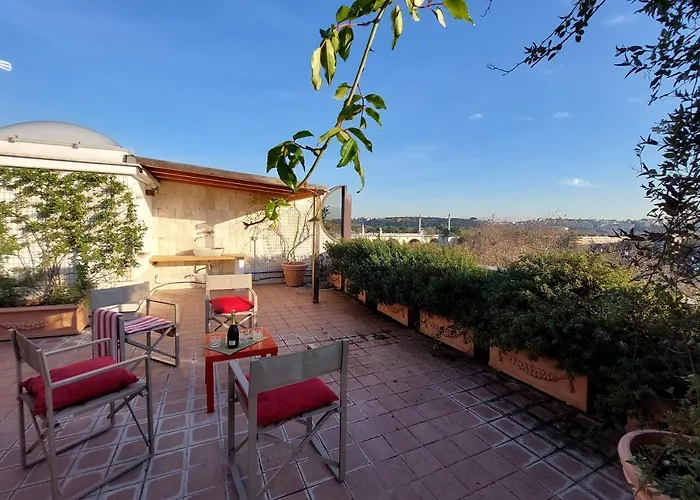 Apartment Beautiful Loft In Ponte Milvio With Terrace *