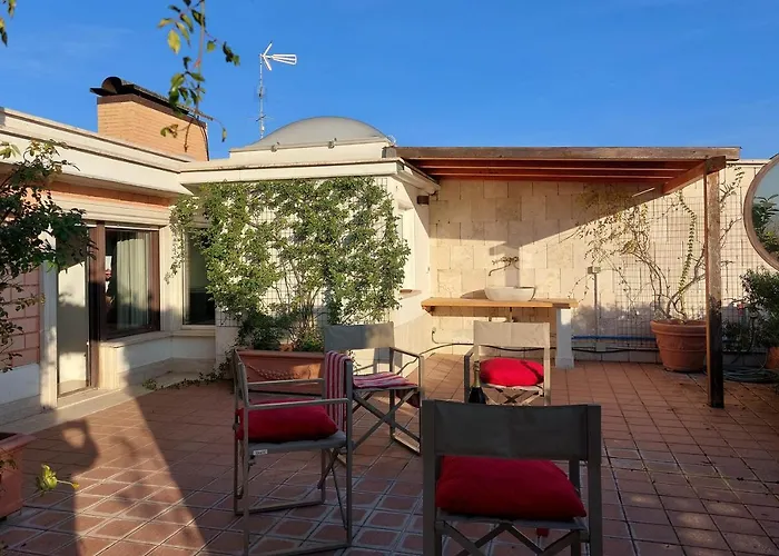 Beautiful Loft In Ponte Milvio With Terrace Apartment Rome