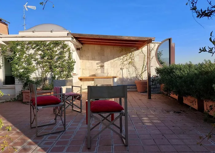 Beautiful Loft In Ponte Milvio With Terrace