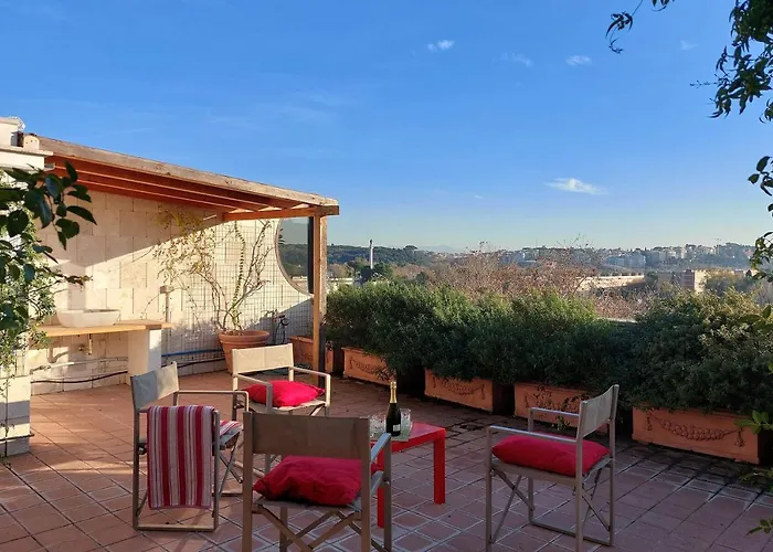 Beautiful Loft In Ponte Milvio With Terrace Apartment *