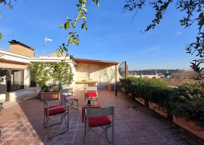 Beautiful Loft In Ponte Milvio With Terrace Apartment