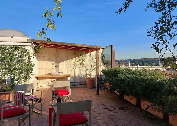 Beautiful Loft In Ponte Milvio With Terrace * Rome