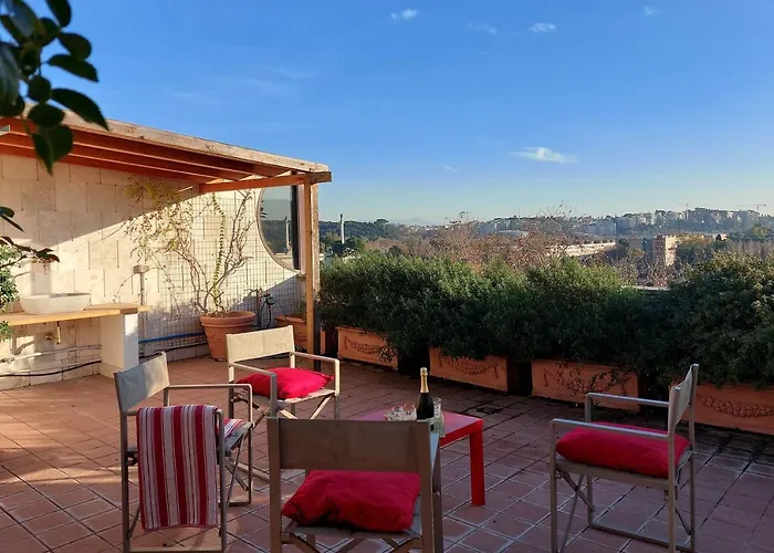 Apartment Beautiful Loft In Ponte Milvio With Terrace *