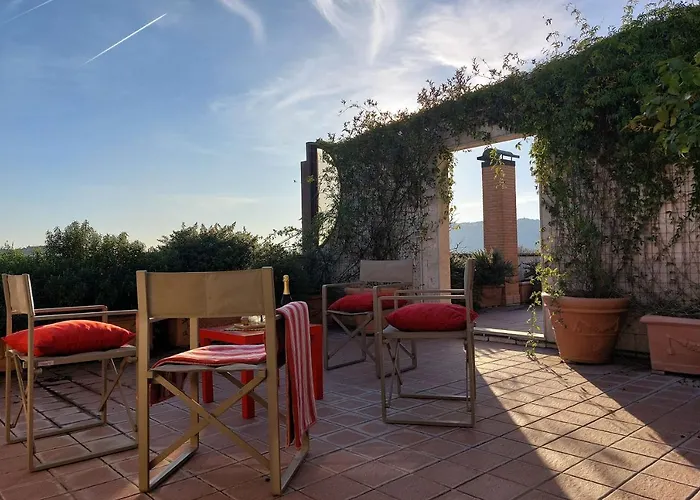 Beautiful Loft In Ponte Milvio With Terrace Apartment